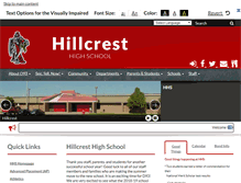 Tablet Screenshot of hillcrestknights.com